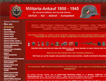 Tablet Screenshot of militaermuseum.org